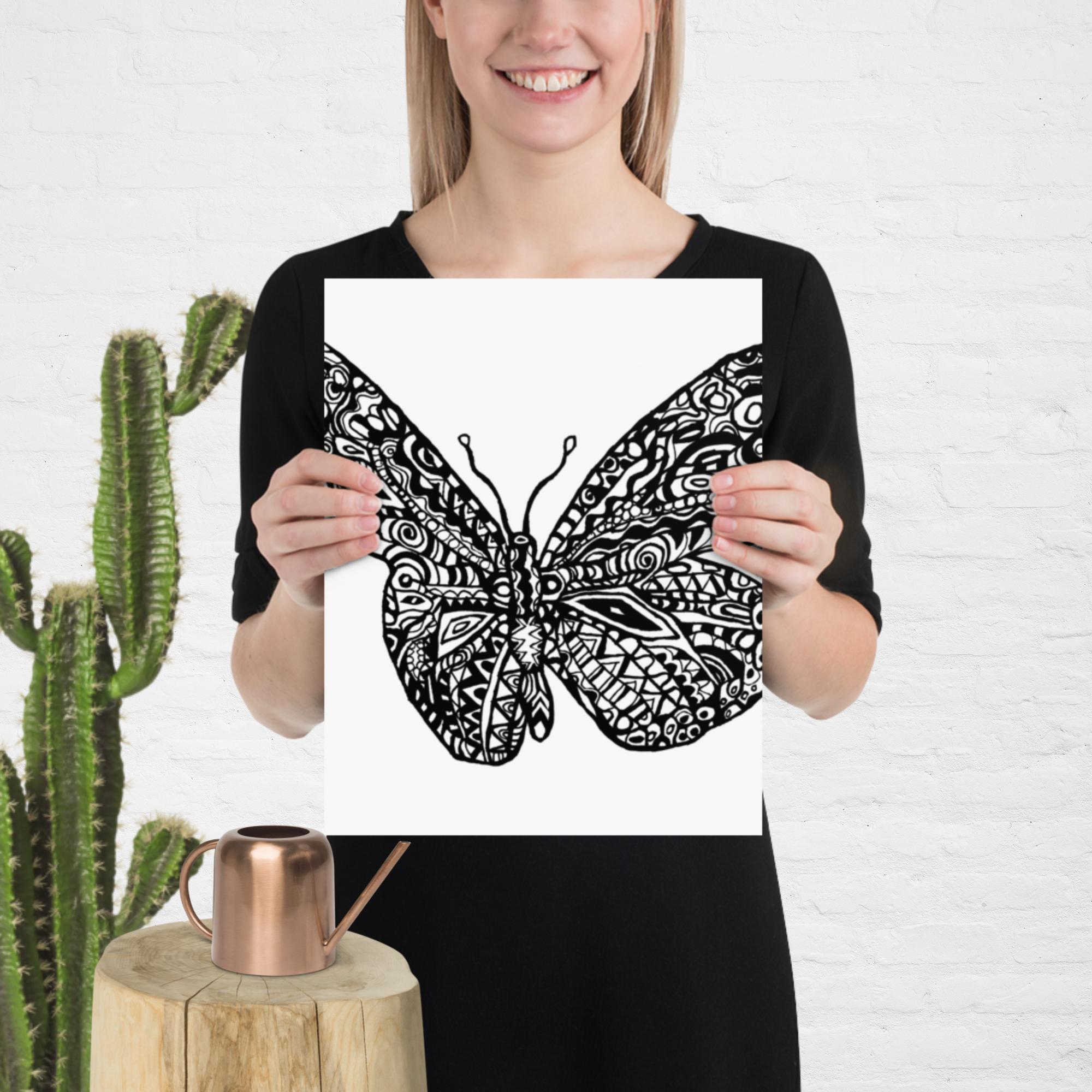 Butterfly Poster (Artswing) By Alfie Pease - Image 4
