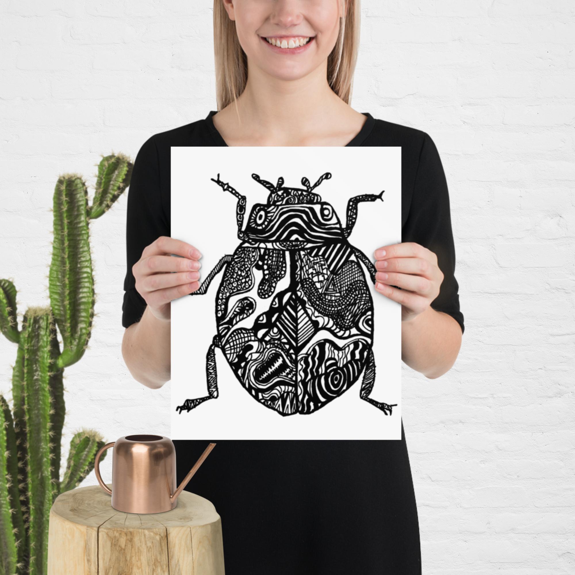 LadyBird Poster (Artswing) By Alfie Pease - Image 4
