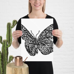 Butterfly Poster (Artswing) By Alfie Pease