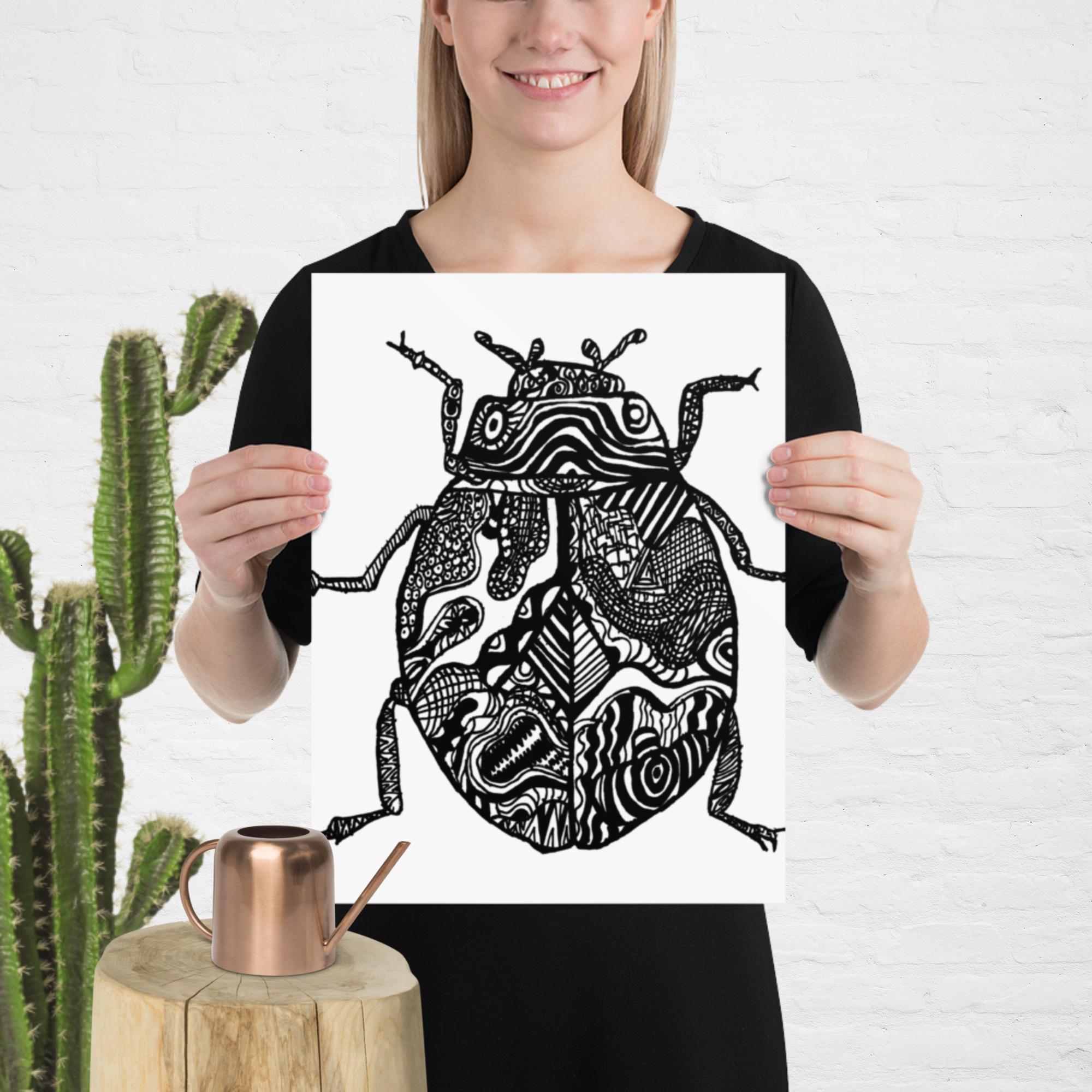 LadyBird Poster (Artswing) By Alfie Pease