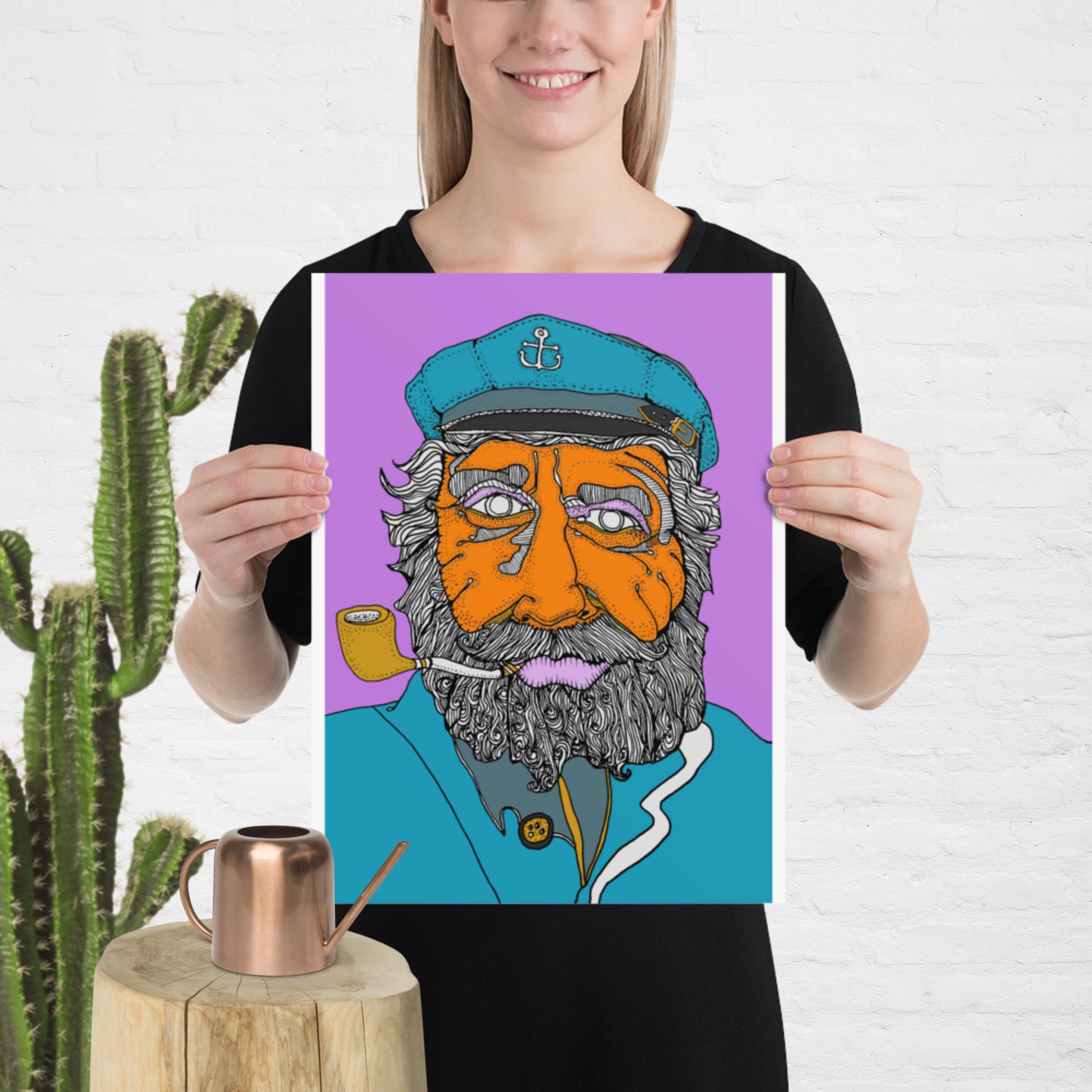 CaptainTrip Poster (Artswing) By Pip! Pip!