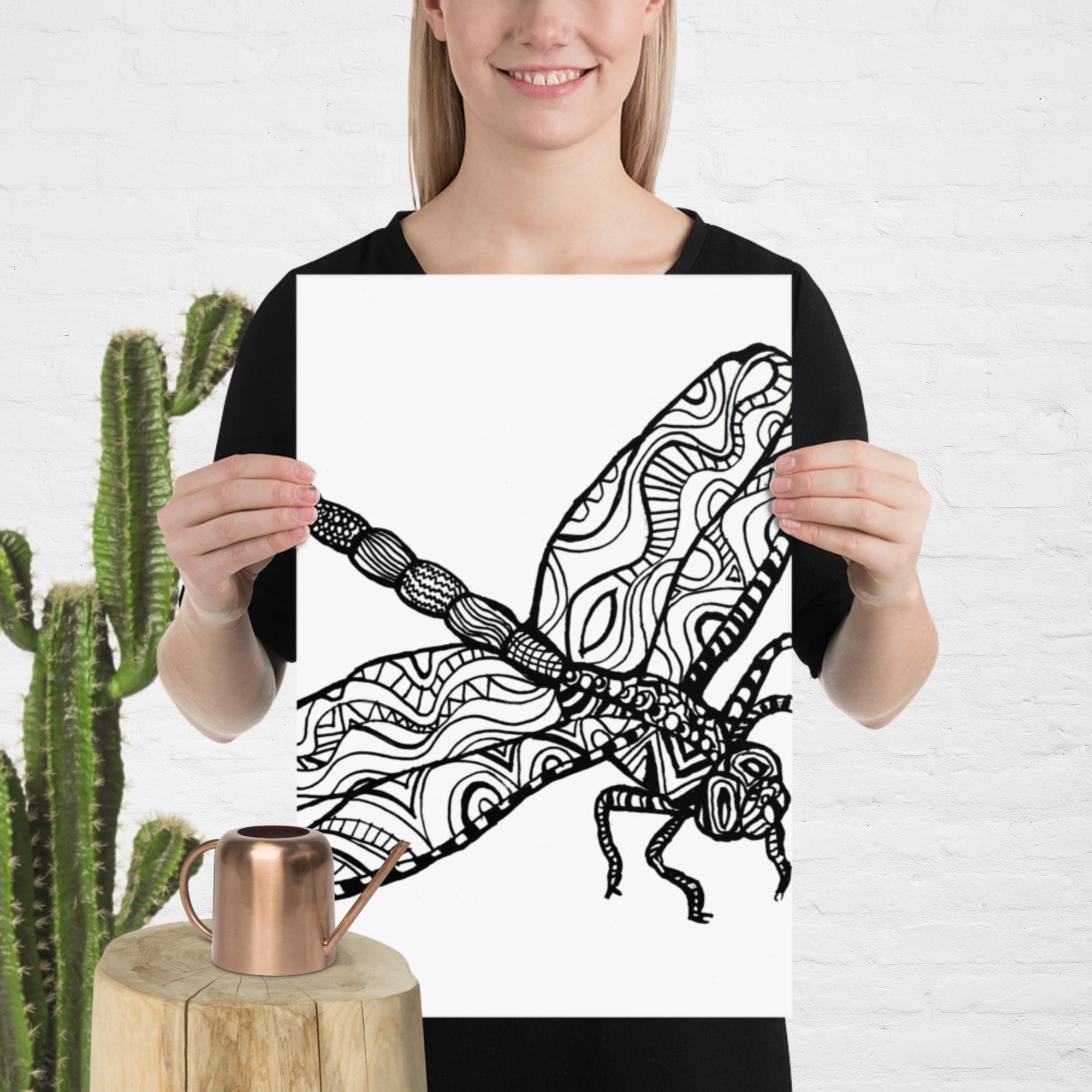 DragonFly Poster (Artswing) By Alfie Pease - Image 9