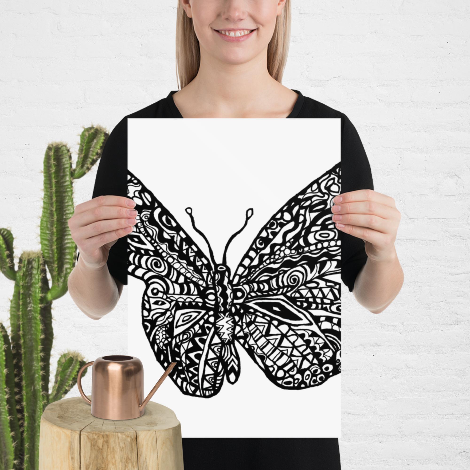 Butterfly Poster (Artswing) By Alfie Pease - Image 9