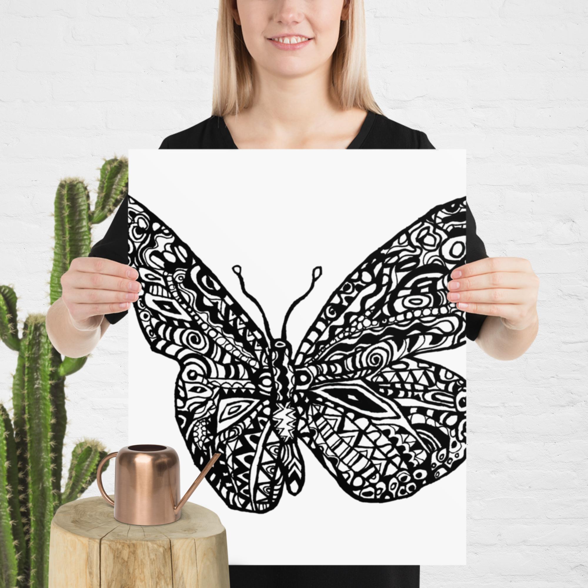 Butterfly Poster (Artswing) By Alfie Pease - Image 8