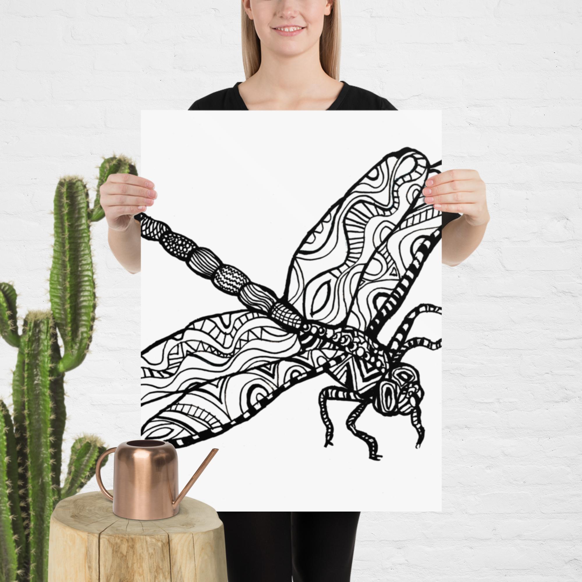 DragonFly Poster (Artswing) By Alfie Pease - Image 7