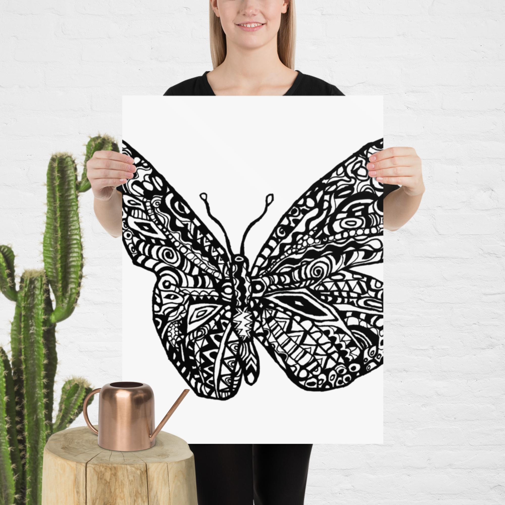 Butterfly Poster (Artswing) By Alfie Pease - Image 7