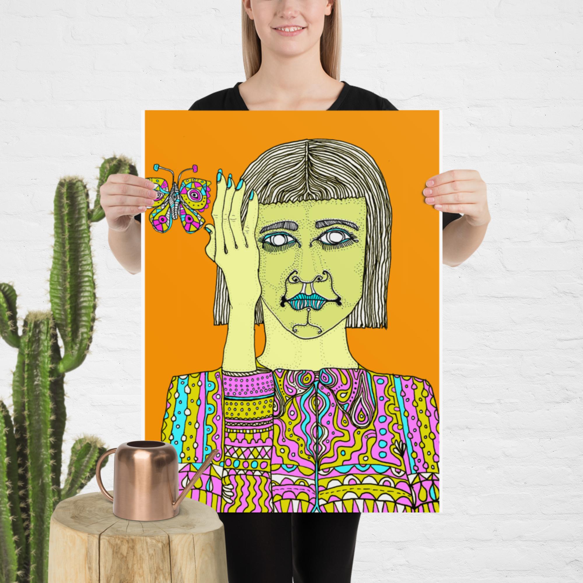 GroovyGirl Poster (Artswing) By Pip! Pip! - Image 7