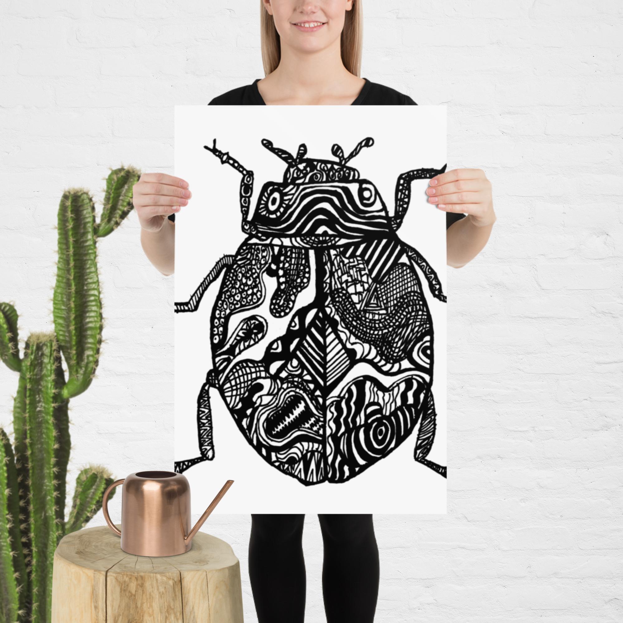 LadyBird Poster (Artswing) By Alfie Pease - Image 2