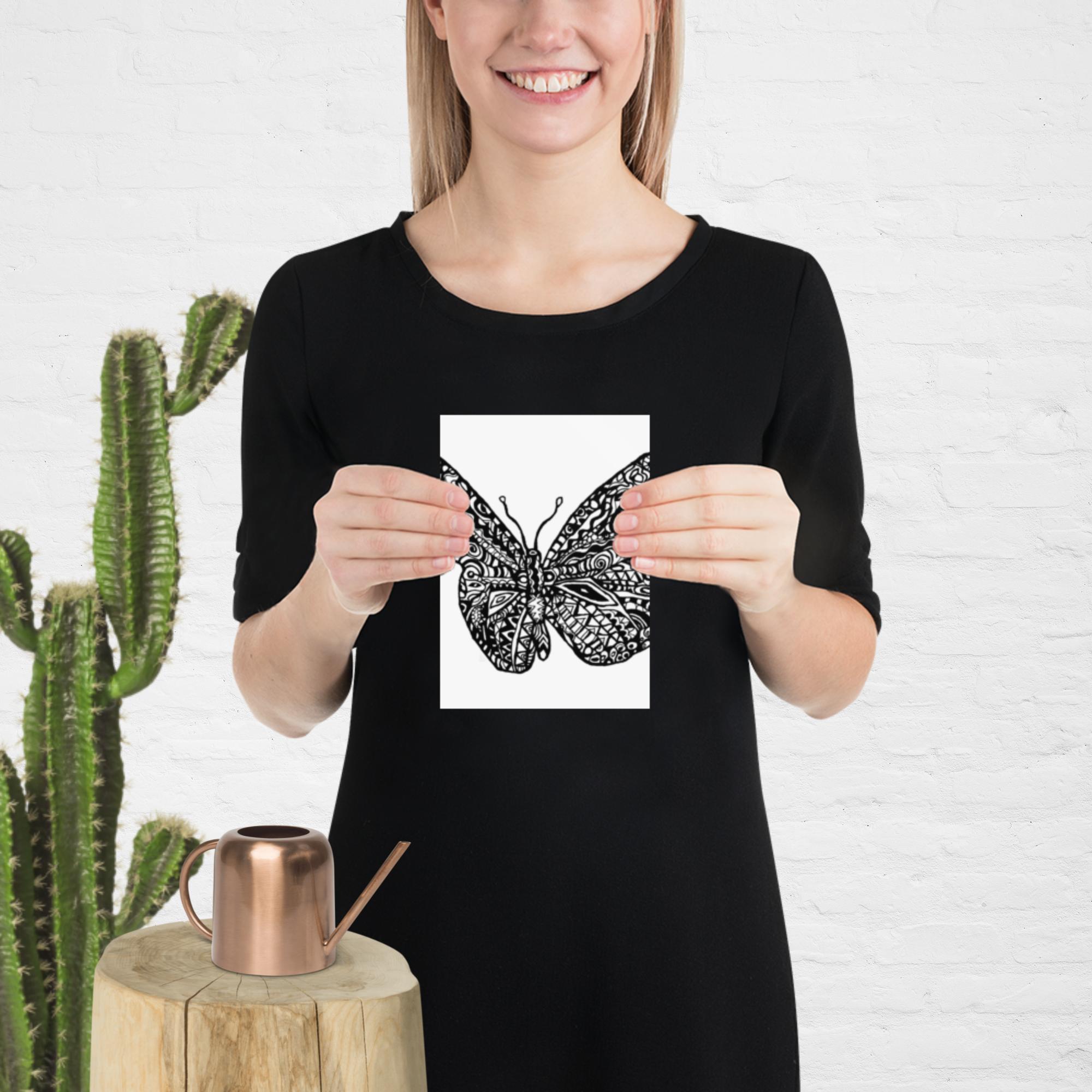 Butterfly Poster (Artswing) By Alfie Pease - Image 3